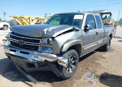 2007 Chevrolet Silverado 1500 Classic Lt1 из США, поврежденный, VIN 1GCEK19Z77Z205599